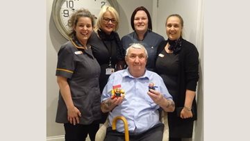 Spennymoor care home staff compete in Easter egg decorating contest